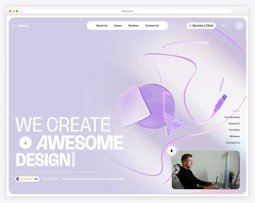 Demo technology website
